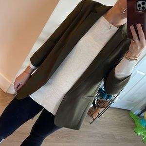 Women's Olive Green Blazer